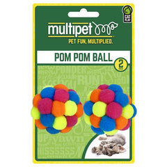 Multipet 20234-12 Cat Ball Assorted