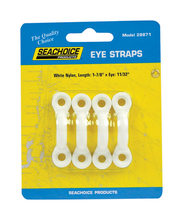 SEACHOICE Eye Sraps Non-Corrosive Nylon 1-7/8 in., 1/4 in. 4 / Card 28871