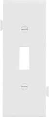 Eaton STC1W Toggle Wall Plate, White