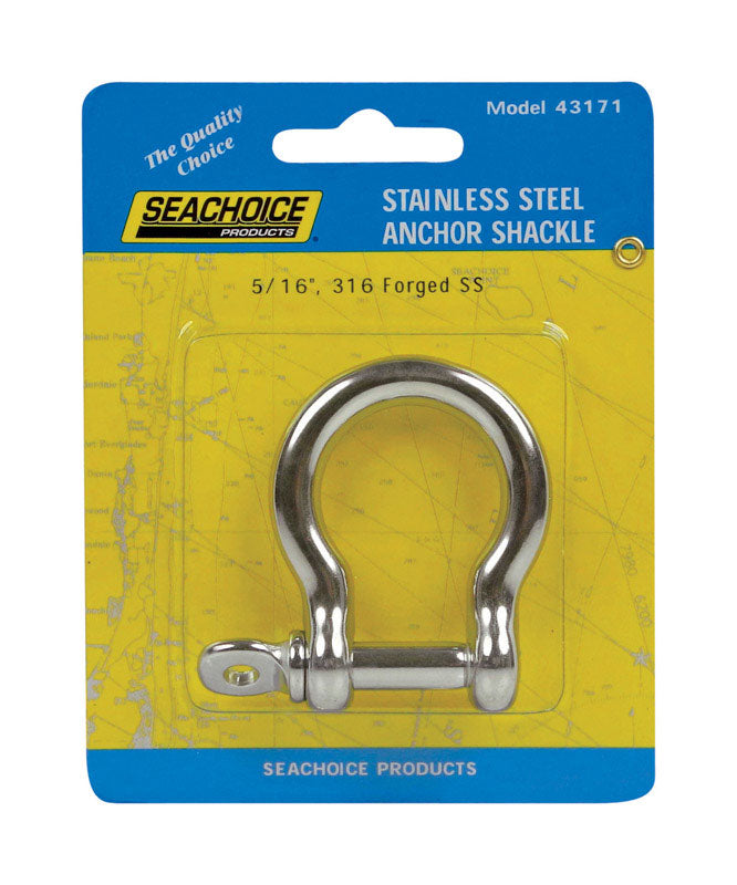 Seachoice Stainless Steel Anchor Shackle, 5/16 In.