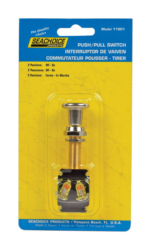 SWITCH 2 POSI PUSH-PULL