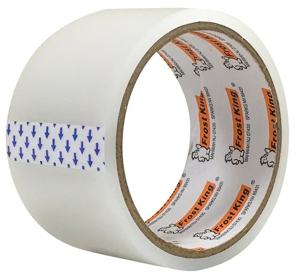 Frost King T94H Plastic Weather-Seal Tape 2-Inch by 25-Feet, Clear, 2" X ft