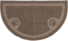 Arm & Hammer 22150 pearl tan half-circle rubber litter mat