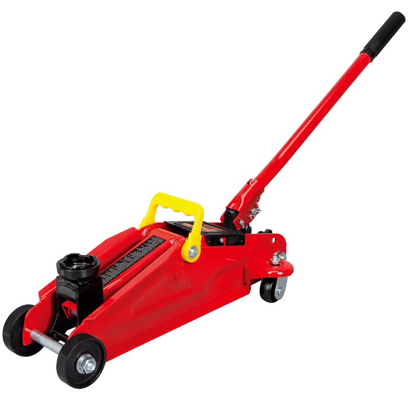 BIG RED T82002-BR Torin Hydraulic Trolley Service/Floor Jack, 2 Ton (4,000 lb) Capacity, Red