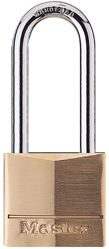 Master Lock 140DLH Padlock, 1 Pack, Bronze/Silver