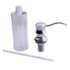 Plumb Pak Keeney K612PC Premium Style Soap or Lotion Dispenser with Large Capacity Bottle (16 oz.), Polished Chrome
