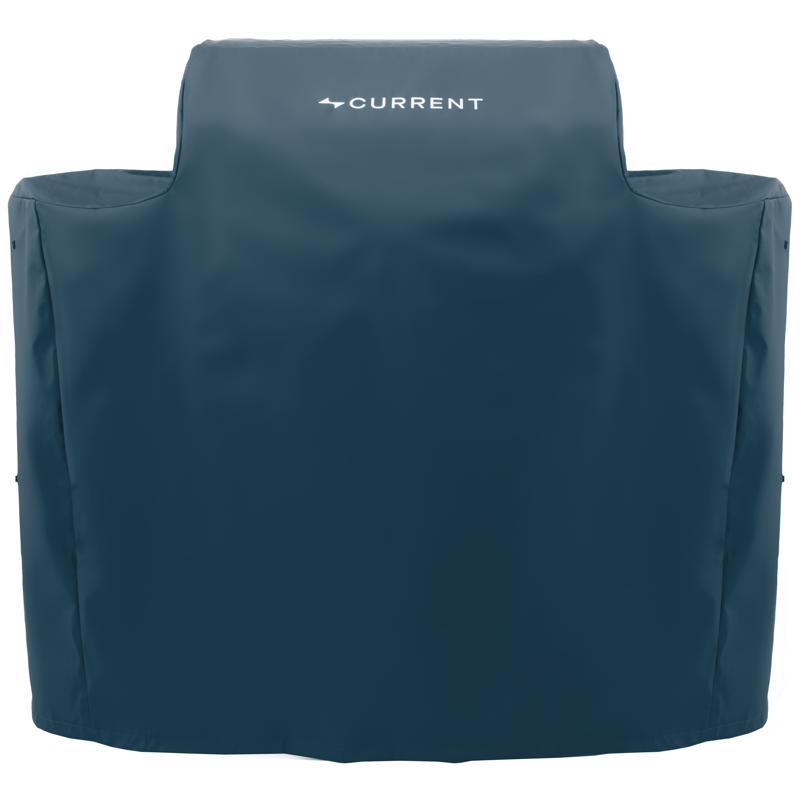 Current® SoftFlex Grill and Griddle Cover, Custom Sized to Fit Both Current Model G Grill & Griddle, Weather Resistant Material, Anti-UV, Lightweight & Flexible, Weatherproof & Durable, Ocean
