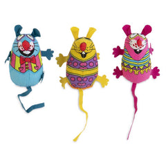 Fat Cat 650124 plush cat toy, Assorted