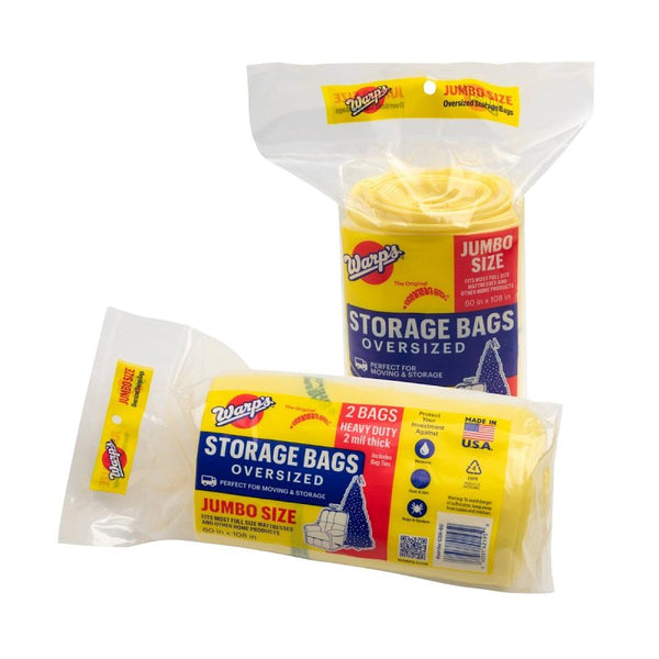 Warp Brothers CB-60 Warp's Banana Bags, Plastic, 60 x 108-Inch. (Pack of 2)
