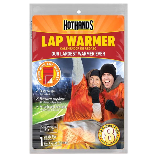 HotHands Lap Warmer, Largest Warmer 16" X 10" - Up to 8 Hours of Long Lasting Heat - 1 Lap Warmer,Tan H1623300