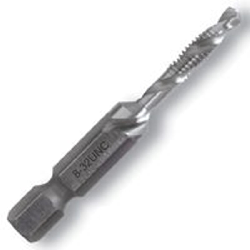 Greenlee DTAP8-32 Combination Drill and Tap Bit, 8-32NC, Steel