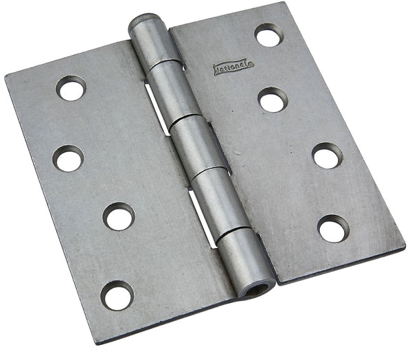 National Hardware N139-998 504BC Removable Pin Broad Hinge in Plain Steel