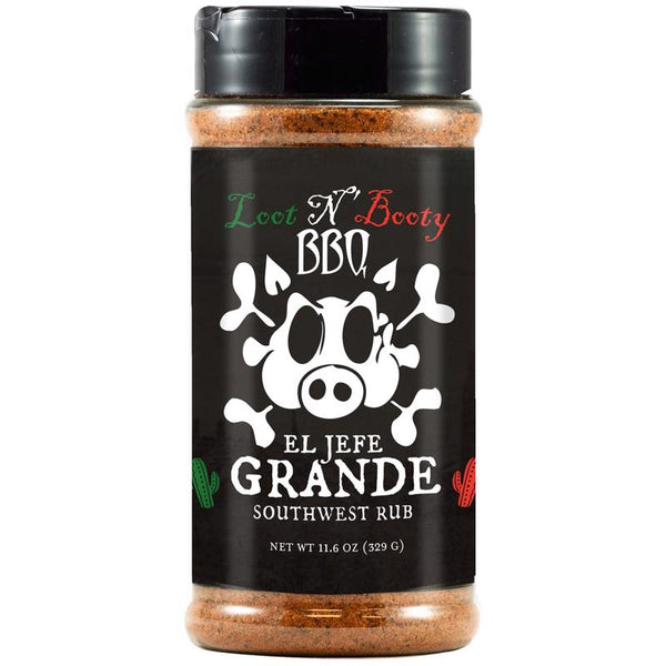 Loot N Booty Loor N' El Jefe Grande Southwest Blend Rub - 11.6 oz. OW88415