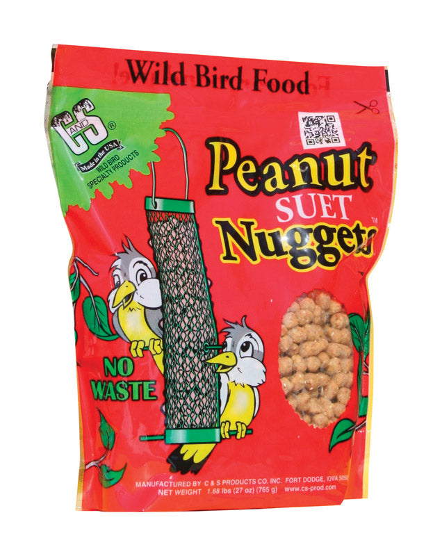 C & S CS6105 FBA_6105 Wild Bird Nuggets 27 oz (Pack of 6), 6-Pack, Multi