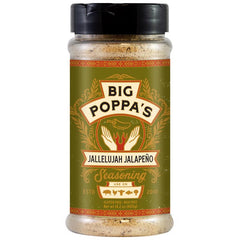 Big Poppa's OW86155-C Jallelujah Jalapeno Seasoning, 14.2 oz. - Quantity 1