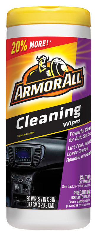 Armor All 17497c Armor All Cleaning Wipes 30 Count (2-Pack)