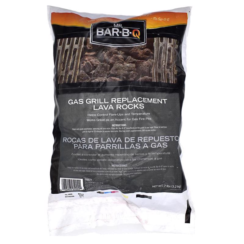 Natural Lava Rocks for Fire Pit | 7 Lb. Bag of Fire Pit Lava Rocks | 1 Pack