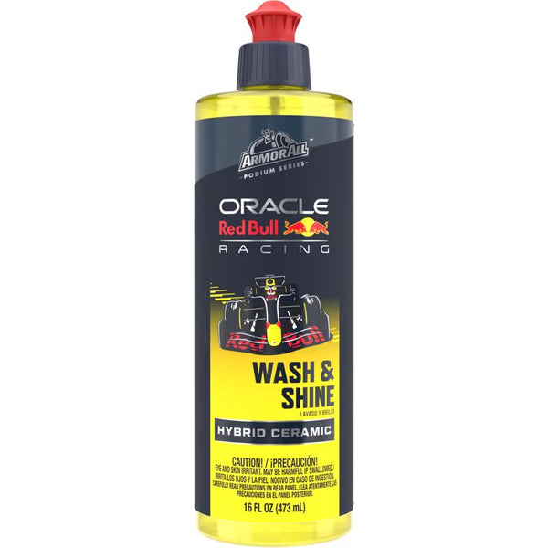Armor All Podium Series Hybrid Ceramic Wash & Shine, 16 fl oz, 2-in-1 Car Wash and Wax Developed in Collaboration With Oracle Red Bull Racing E304237900