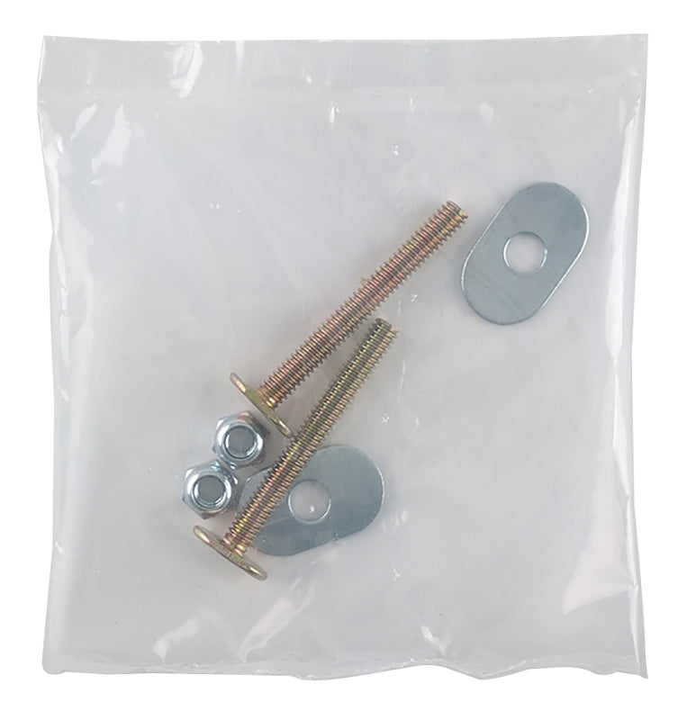 Harvey 1/4-in X 2 1/4-in BRASS PLATED TOILET BOLT