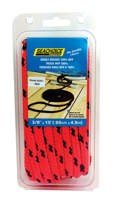 Seachoice 50-42421 dock lines, Red
