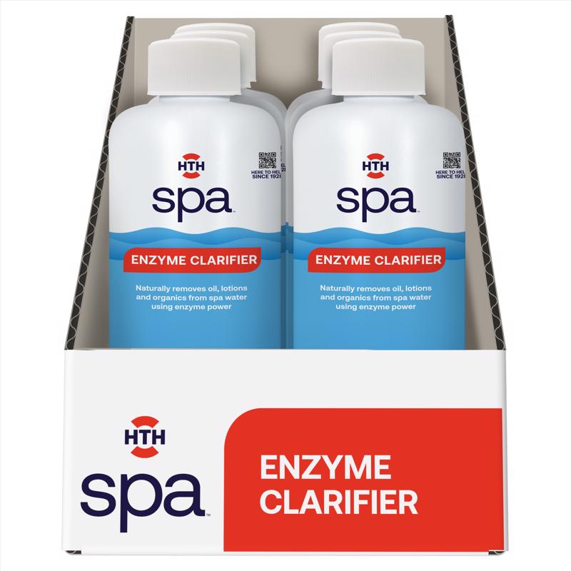 HTH Spa 86241 Enzyme Cleaner for Spas & Hot Tubs, 16oz