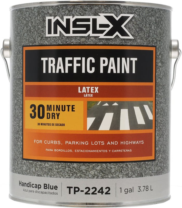 Insl-X Handicap Blue Traffic Zone Marking Paint 1 gal TP2242099-01