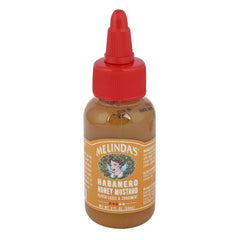 Melinda's Hot Habanero Honey Mustard Pepper Sauce Mini Squeeze Bottle 2 oz ME27109