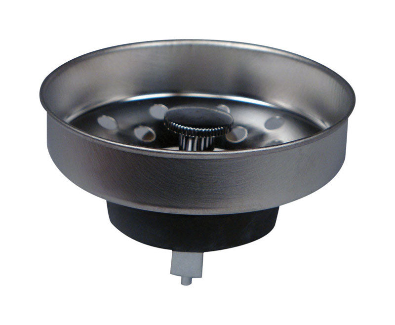 UNITED STATES HDW P-608C Metal Basket Strainer with Plastic Peg Post, 3" X 2-7/8"
