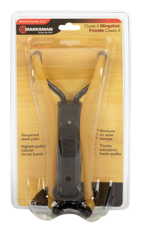Marksman Classic II Slingshot Black/Yellow, Small