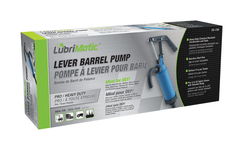LubriMatic 55-156 DEF Compatible Lever Action Barrel Pump