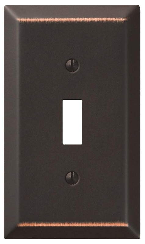 Amerelle 163TDB Century Wallplate, 1 Toggle, Aged Bronze