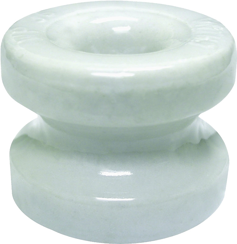 Zareba WP36 Corner Post Ceramic Insulator, Large, 10 count,White