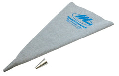 MARSHALLTOWN Masonry Grout Bags for Mortar and Grout, Masonry Tools, Tiling Tools, Durable Black Vinyl Bag, 12 x 24 Inch, Tip Included, Made in USA, GB692