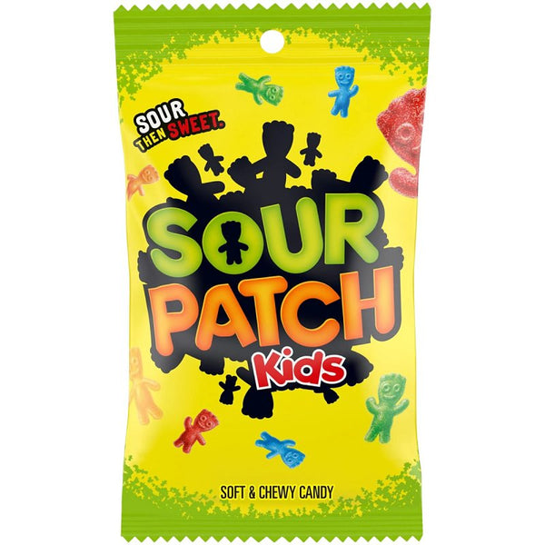 SOUR PATCH KIDS Soft & Chewy Candy, Bulk Candy, 12 - 8 oz Bags 480981 (12-Pack)