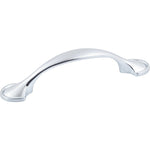 Hardware Resources 4-5/8" Satin Nickel Cabinet Pull K4133SN-2