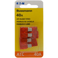 Bussmann (BP/ATC-40-RP 40 Amp ATC Blade Fuse, 5 Count (Pack of 1), Orange