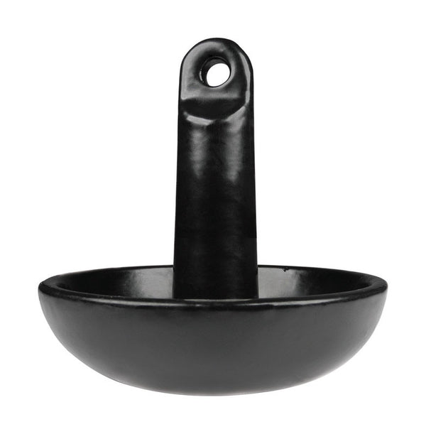 Seachoice Mushroom Anchor, Cast Iron, Aluminum-Painted, Silver, 10 Lbs., Boats Up to 12 Ft. Long 41300