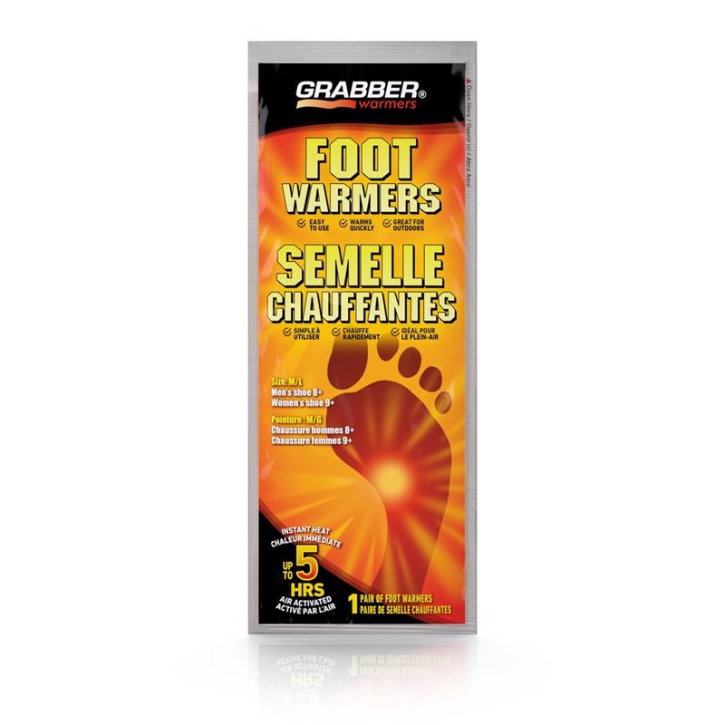 Grabber Foot Warmer Insole, Medium/Large