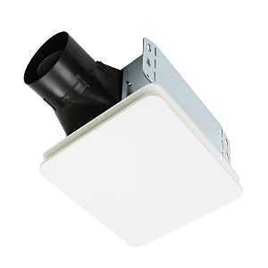 Broan-NuTone Bathroom Exhaust Fan – Easy Retrofit Without Attic Access, Ultra Quiet 0.9 Sones, Effective Ventilation at 60 CFM ENERGY STAR Certified Moisture and Odor Control