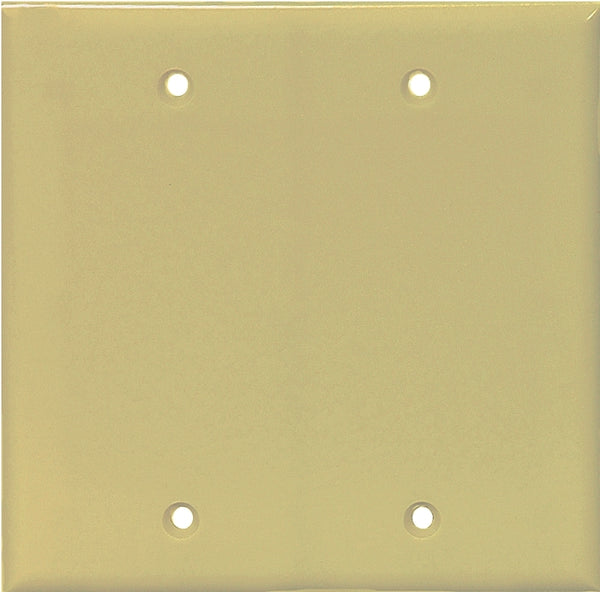 EATON Wiring PJ23V Blank Box Mount Wall Plate, Ivory