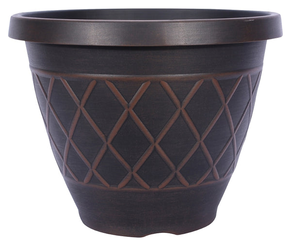 Southern Patio HDR-054832 Garden Planters Brown