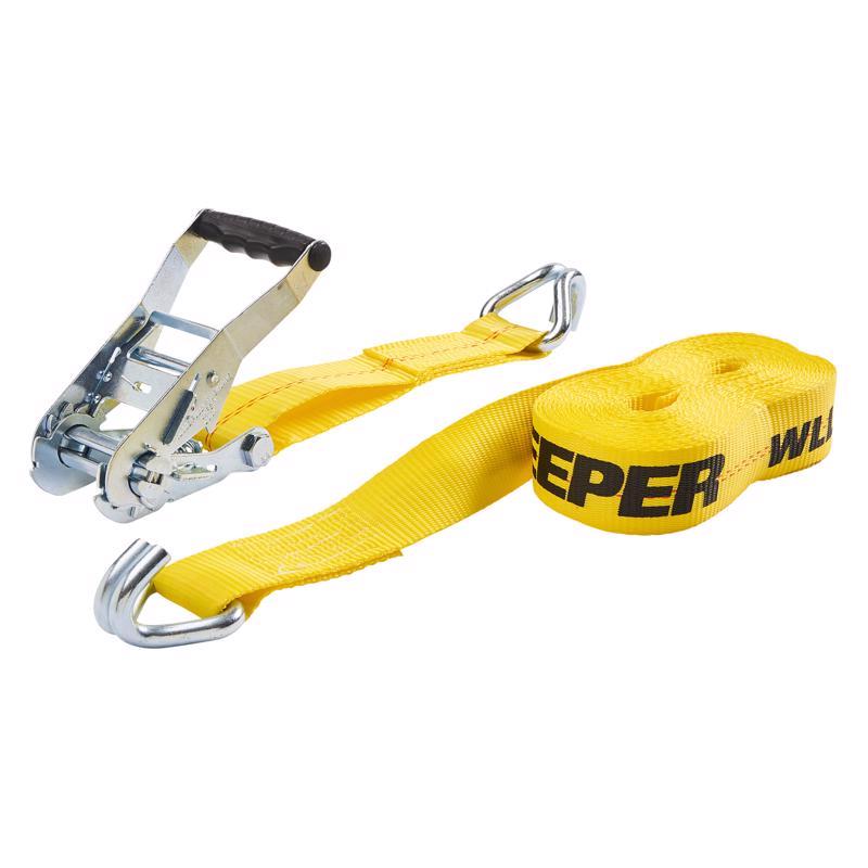 Keeper 04622 2" x 27' Ratchet Tie-Down With Double J Hooks