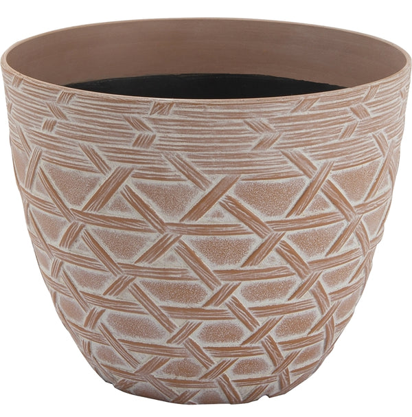 Landscapers Select S19121015-10 Arabesque Planter, High-Density Resin (Pack of 6)