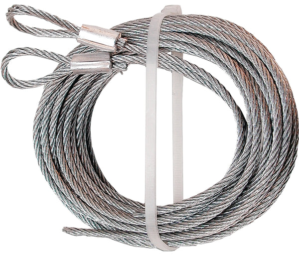 Prime-Line GD 52100 Extension Cables, 1/8 In. Cable, Carbon Steel (2 Pack)