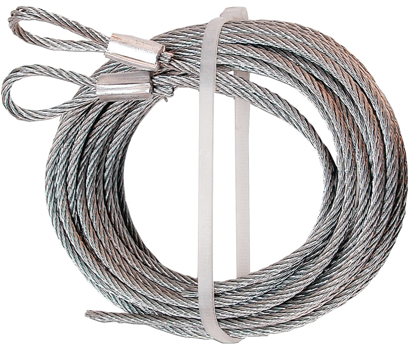 Prime-Line GD 52100 Extension Cables, 1/8 In. Cable, Carbon Steel (2 Pack)