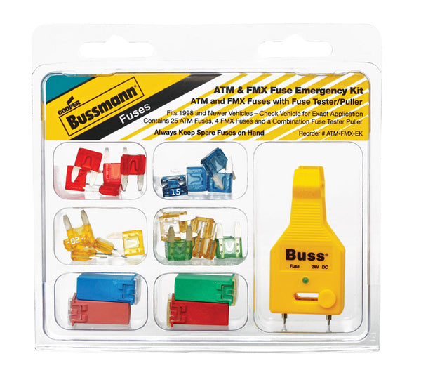 Bussmann (ATM-FMX-EK) ATM/FMX Fuse Emergency Kit with Tester