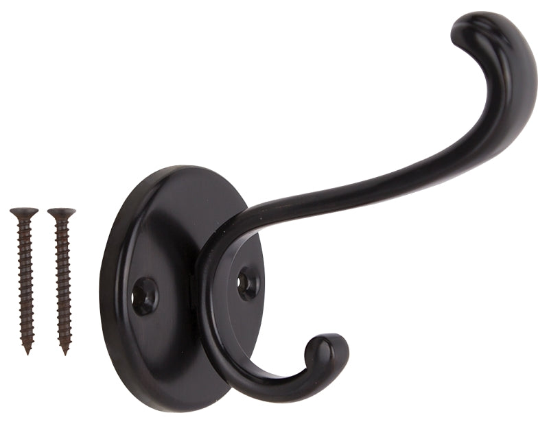 MINTCRAFT Coat/Hat Hook, Oil Rubbed Bronze