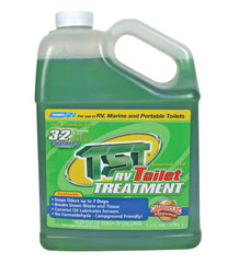 Camco 40227 TST Fresh Scent RV Toilet Treatment, Formaldehyde Free, Breaks Down Waste And Tissue, Septic Tank Safe, Treats up to 32 - 40 Gallon Holding Tanks (128 Ounce Bottle)