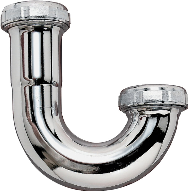 Plumb Pak PP20201 J-Bend Without Cleanout, 1-1/4 in, Brass, 25 Piece