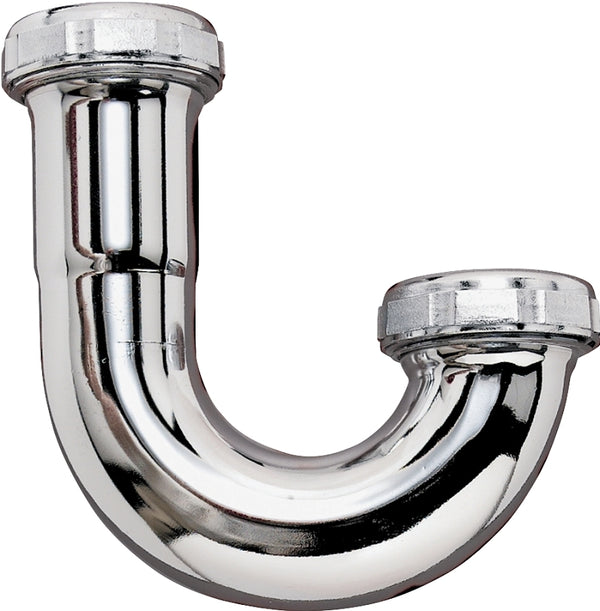 Plumb Pak PP20202 J-Bend Without Cleanout, 1-1/2 In, Brass